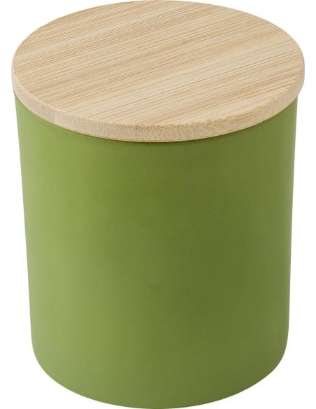 Vela cristal cera vegetal 33h tapa bambú | Goodie