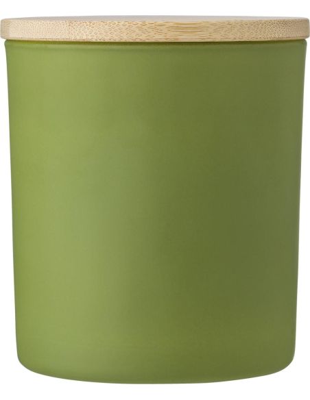 Vela cristal cera vegetal 33h tapa bambú | Goodie