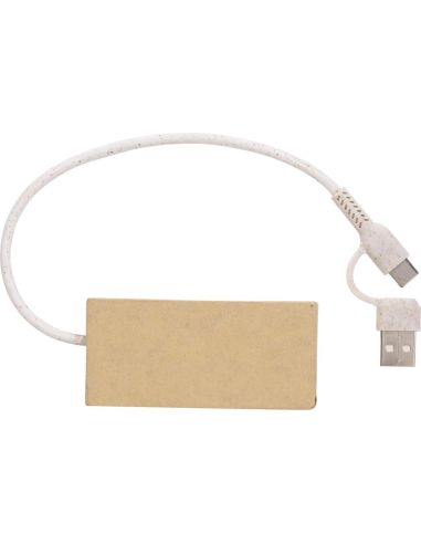 Hub USB de cartón recilclado Personalizado...