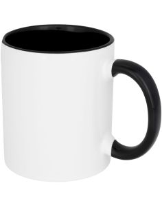 Taza de 350 ml para sublimación con asas e interior de...