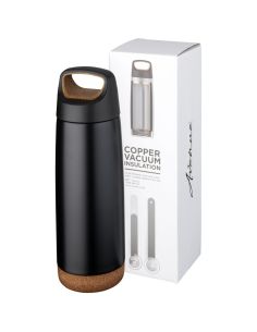 Botella con aislamiento de cobre al vacío de 600 ml \...