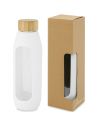 Botella de vidrio borosilicato con agarre de silicona de 600 ml Personalizada 6100666 - Imagen 11