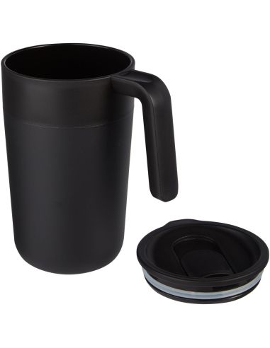 Taza de 400 ml con doble pared reciclada \...