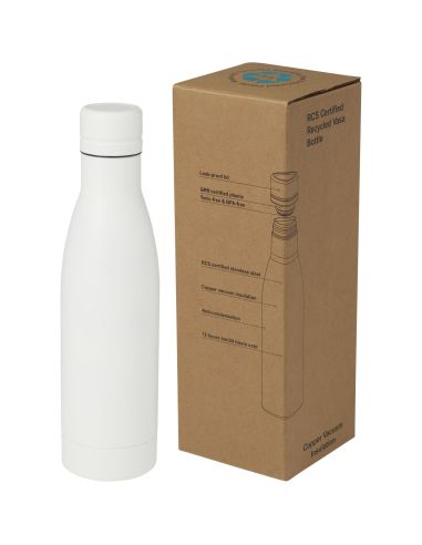 Bidón con aislamiento al vacío de 500 ml de cobre de acero inoxidable reciclado con certificación RCS Personalizado 6100736