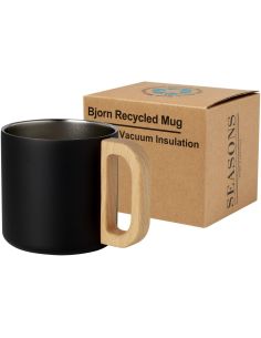 Taza de acero inoxidable reciclado con certificado RCS...