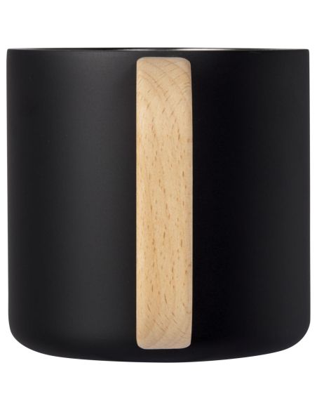 Taza de acero inoxidable reciclado con certificado RCS con aislamiento de cobre de 360 ml \ Personalizada 6100740