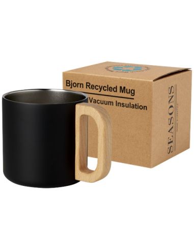 Taza de acero inoxidable reciclado con...