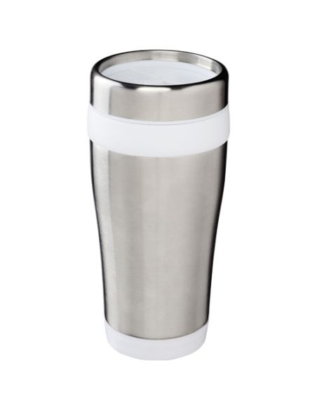 Vaso con aislamiento de acero inoxidable reciclado de 410 ml con certificación RCS \ Personalizado 6100763