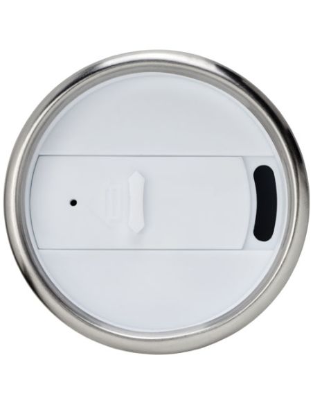 Vaso con aislamiento de acero inoxidable reciclado de 410 ml con certificación RCS \ Personalizado 6100763