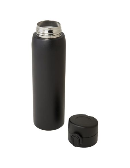 Termo con aislamiento de acero inoxidable reciclado de 450 ml con certificación RCS \ Personalizado 6100788