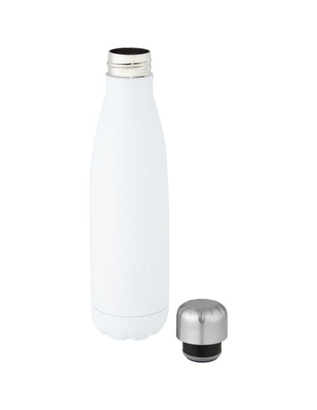 Bidón con aislamiento de acero inoxidable reciclado de 500 ml con certificación RCS \ Personalizado 6100790