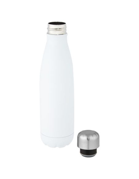 Bidón con aislamiento de acero inoxidable reciclado de 500 ml con certificación RCS \ Personalizado 6100790