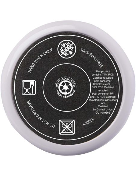 Vaso térmico con pajita de 1200 ml con certificado RCS \ Personalizado 6100801