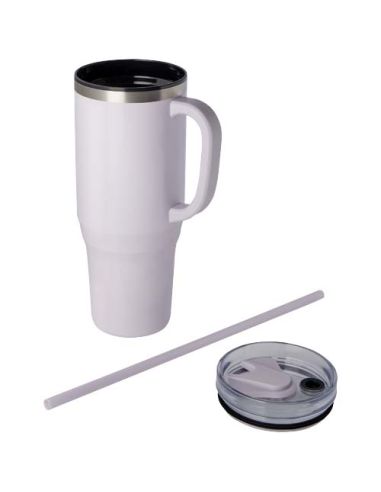 Vaso térmico con pajita de 1200 ml con...