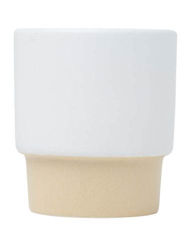 Taza de espresso apilable de 130 ml con fondo...