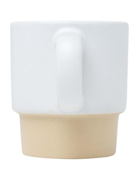 Taza de espresso apilable de 130 ml con fondo de arcilla \ Personalizada 6100805