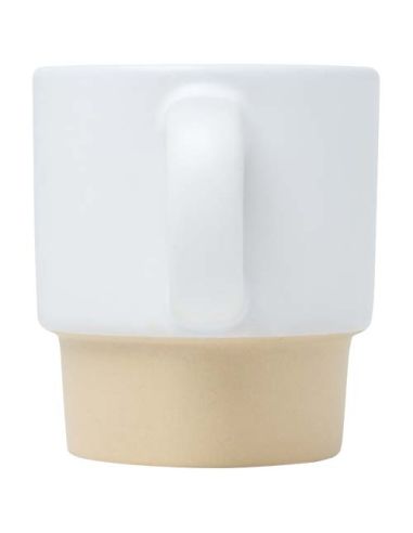 Taza de espresso apilable de 130 ml con fondo...