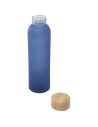 Botella de 500 ml de vidrio sodocálcico mate con tapa de bambú Personalizada 6100830 - Imagen 15