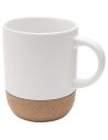 Taza de cerámica de 300 ml con detalles de corcho y acabado mate Personalizada 6100847 - Imagen 2