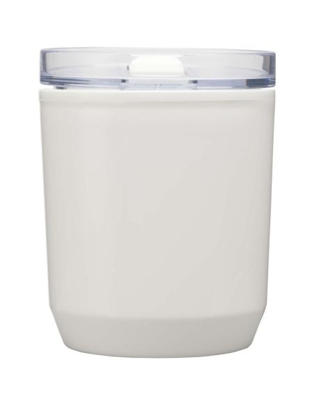 Vaso de doble pared de plástico reciclado de 180 ml \ Personalizado 6100852