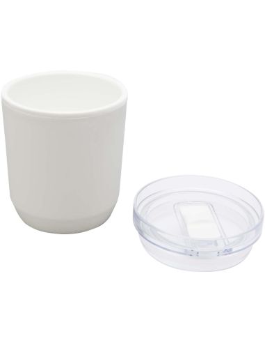 Vaso de doble pared de plástico reciclado de...