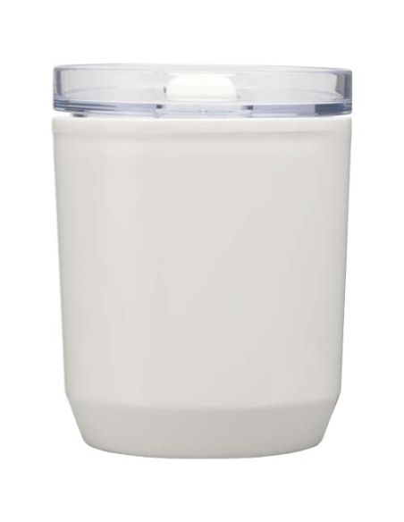 Vaso de doble pared de plástico reciclado de 180 ml \ Personalizado 6100852