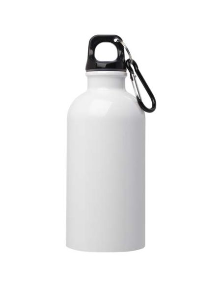 Bidón de 400 ml de acero inoxidable con certificado RCS con mosquetón \ Personalizado 6100860