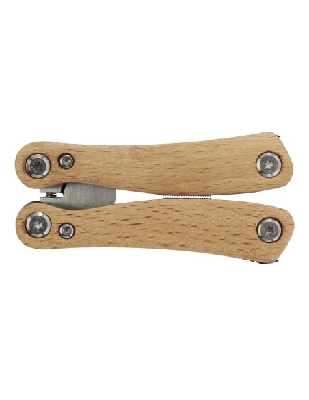 Multiherramienta mediana de 12 funciones con mango de madera \ Personalizada 6104508