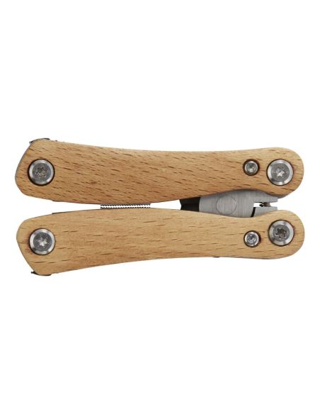 Multiherramienta mediana de 12 funciones con mango de madera \ Personalizada 6104508
