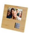 Marco de fotos de bambú con termómetro Personalizado 6104560 - Imagen 1