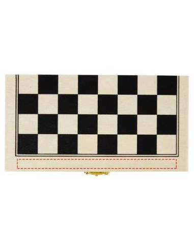 Set de juegos 3 en 1 de madera \ Personalizado...