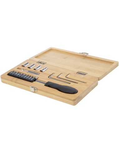 Set de herramientas de bambú/plástico reciclado...