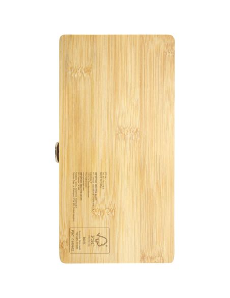 Set de herramientas de bambú/plástico reciclado de 19 piezas \ Personalizada 6104578