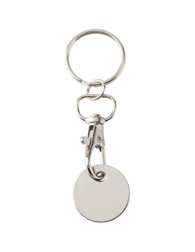 Llavero con moneda para carrito \ Personalizado...