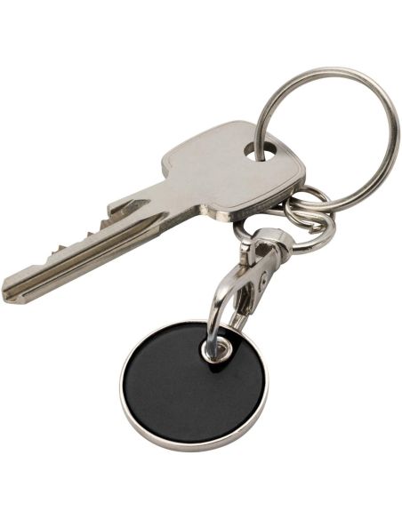 Llavero con moneda para carrito \ Personalizado 6104592