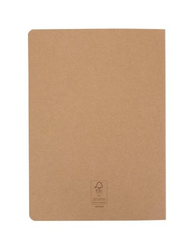 Libreta kraft A5 con páginas punteadas \...