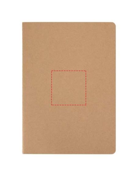 Libreta kraft A5 con páginas punteadas \ Personalizada 6106251