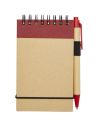 Bloc de notas A7 de papel reciclado con bolígrafo Personalizado 6106269 - Imagen 3