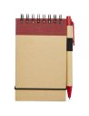 Bloc de notas A7 de papel reciclado con bolígrafo Personalizado 6106269 - Imagen 6