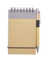 Bloc de notas A7 de papel reciclado con bolígrafo Personalizado 6106269 - Imagen 17