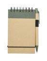Bloc de notas A7 de papel reciclado con bolígrafo Personalizado 6106269 - Imagen 21