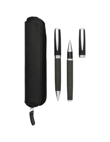 Set de regalo duo con estuche \ (tinta negra) Personalizado 6107110