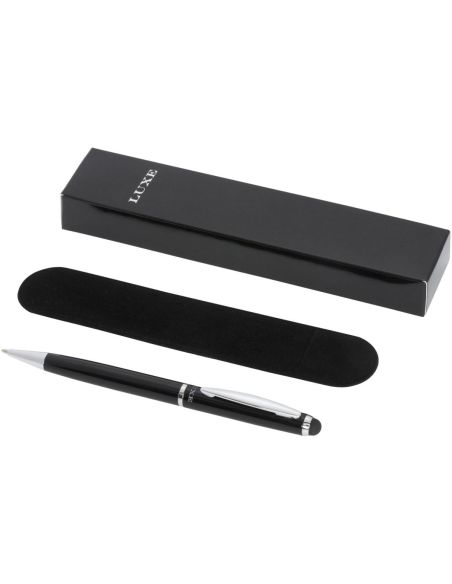 Bolígrafo con stylus “Lento” (tinta negra) Personalizado 6107130