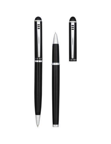 Set de bolígrafo y rollerball \ (tinta negra)...