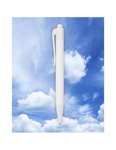 Bolígrafo de plástico de maíz \ (tinta azul)...