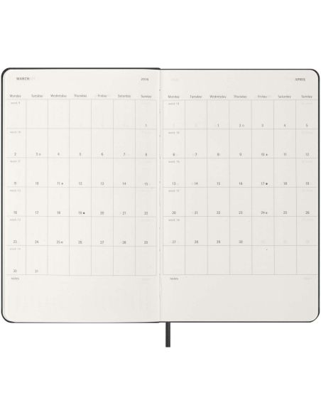 Agenda diaria de 12 meses con tapa dura \ Personalizada 6107753