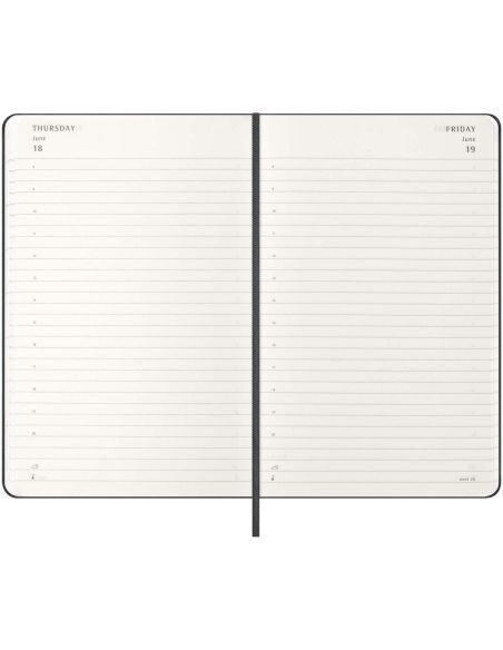 Agenda diaria de 12 meses con tapa dura \ Personalizada 6107753