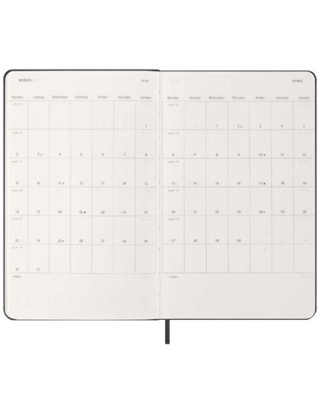 Agenda diaria de 12 meses con tapa dura \ Personalizada 6107753