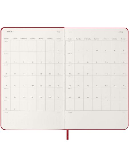 Agenda diaria de 12 meses con tapa dura Personalizada 6107753