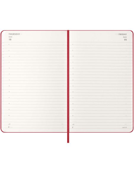 Agenda diaria de 12 meses con tapa dura Personalizada 6107753